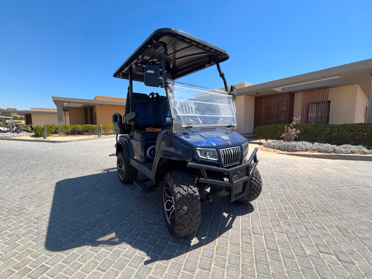 HDK Lithium Navy Golf Cart - Image 1