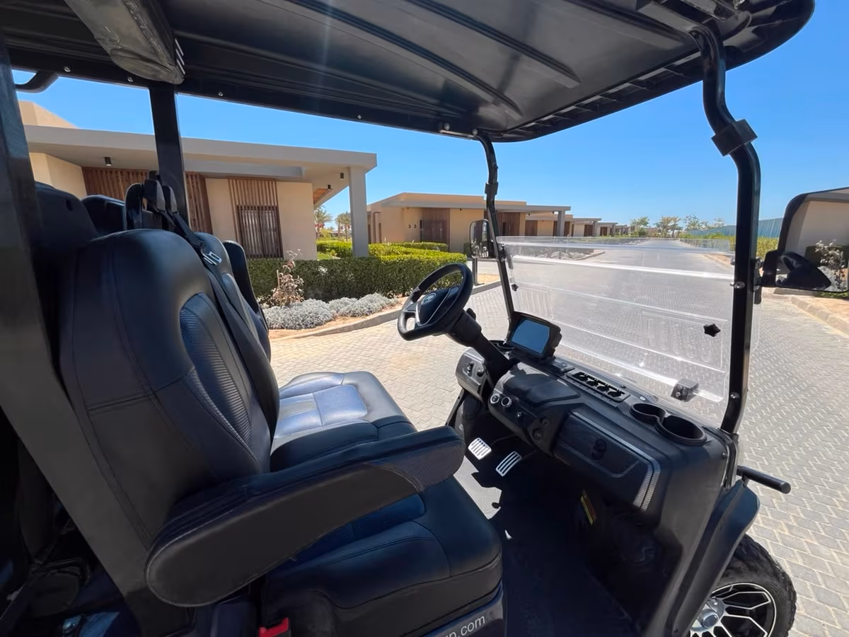HDK Lithium Navy Golf Cart - Image 5