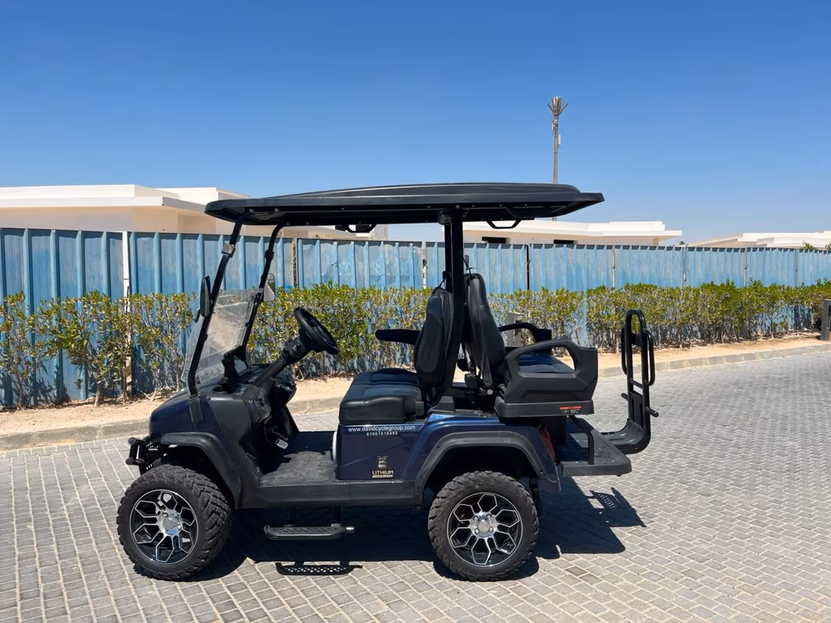 HDK Lithium Navy Golf Cart - Image 6