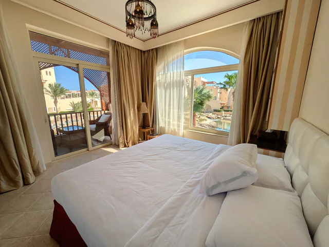 Central Somabay Marina Apt w Terrace & Sea Views